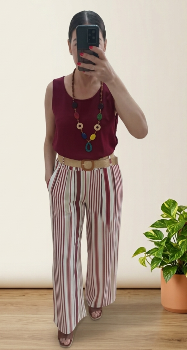 Pantalón Aya rojo
