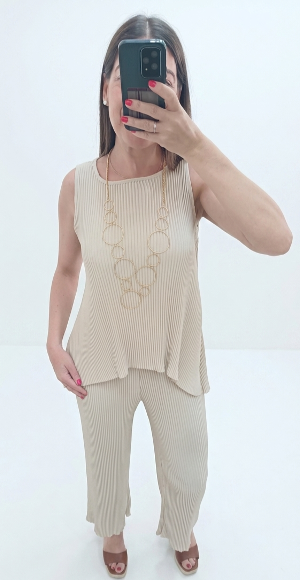 Conjunto Elsa beige