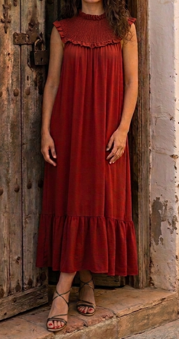 Vestido Albaicín Caldera