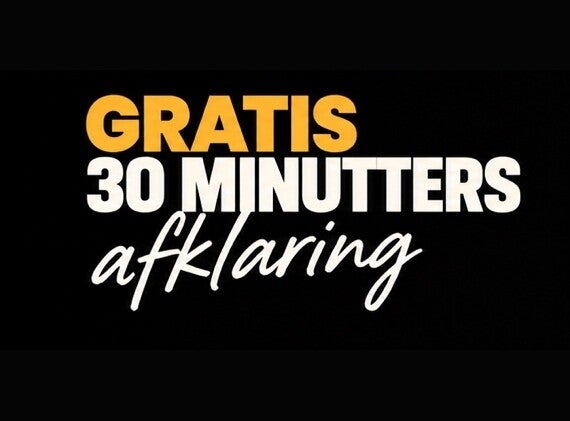 Gratis 30 minutters afklarende samtale online