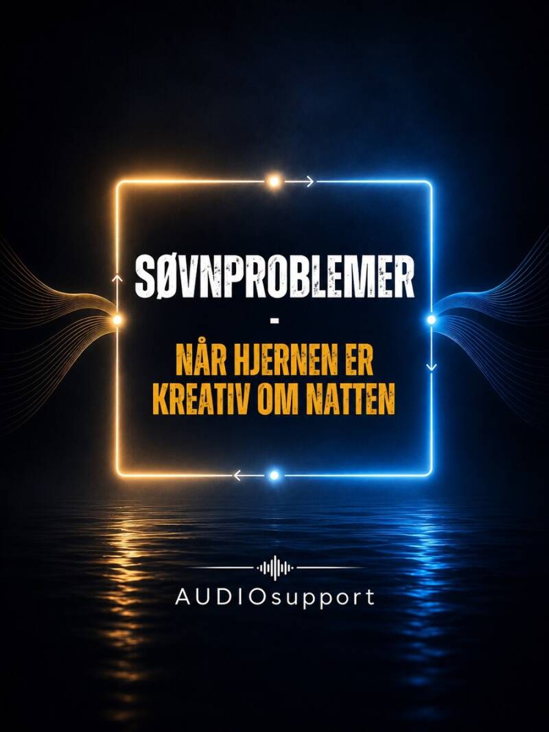 AUDIOsupport: Søvnproblemer – når hjernen er kreativ om natten