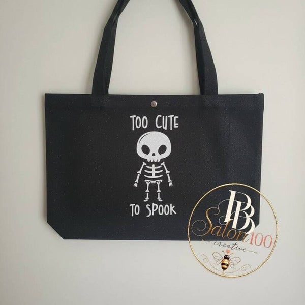 Tas Skeleton Glitter