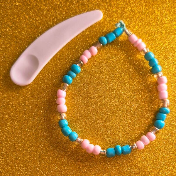 Cool summer armband met cosmetische lepel