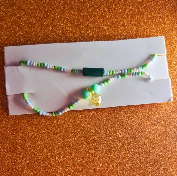 Artistic 2 dubbele groene armband