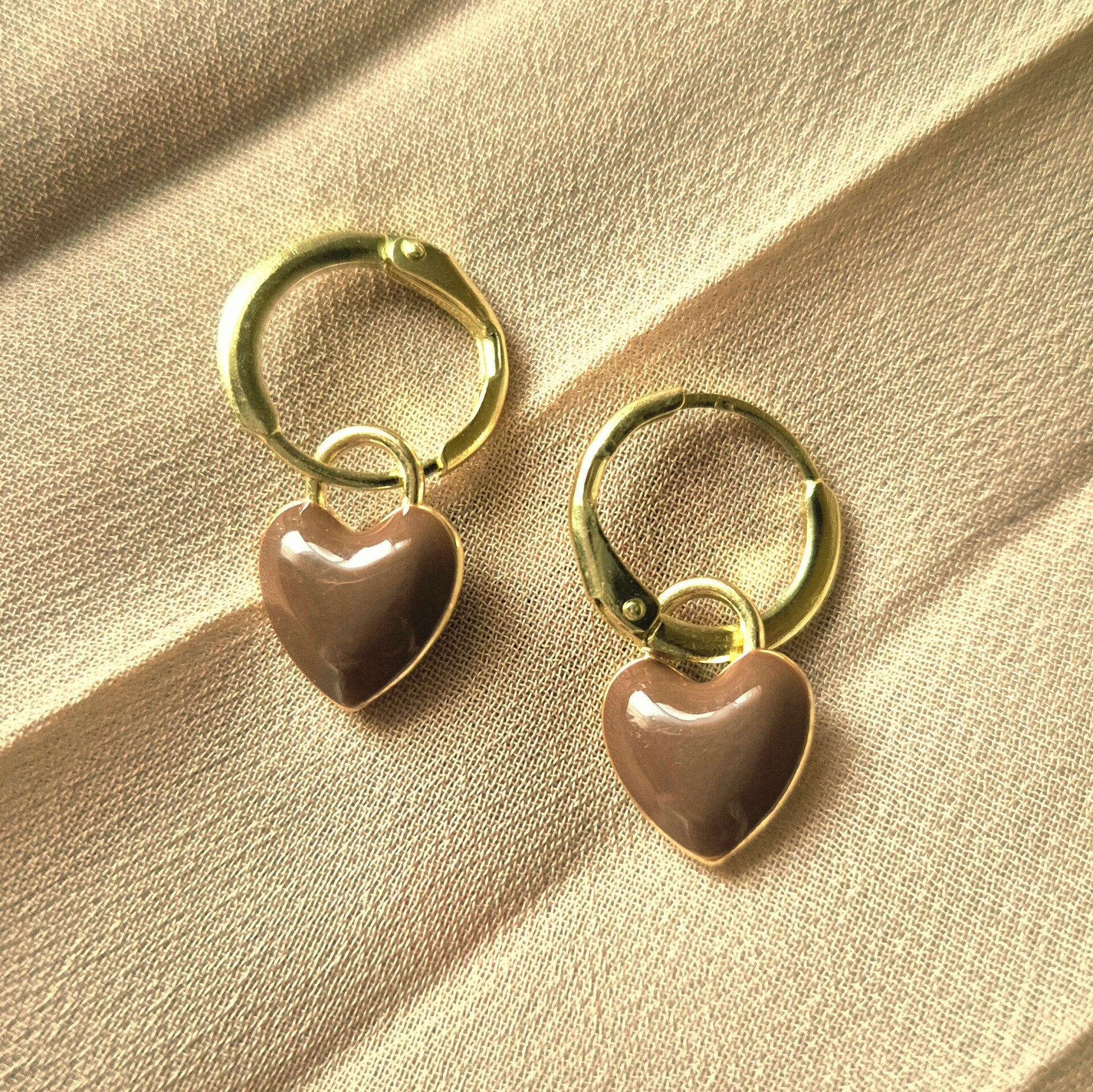 CHOCOLATE LOVE  oorbellen