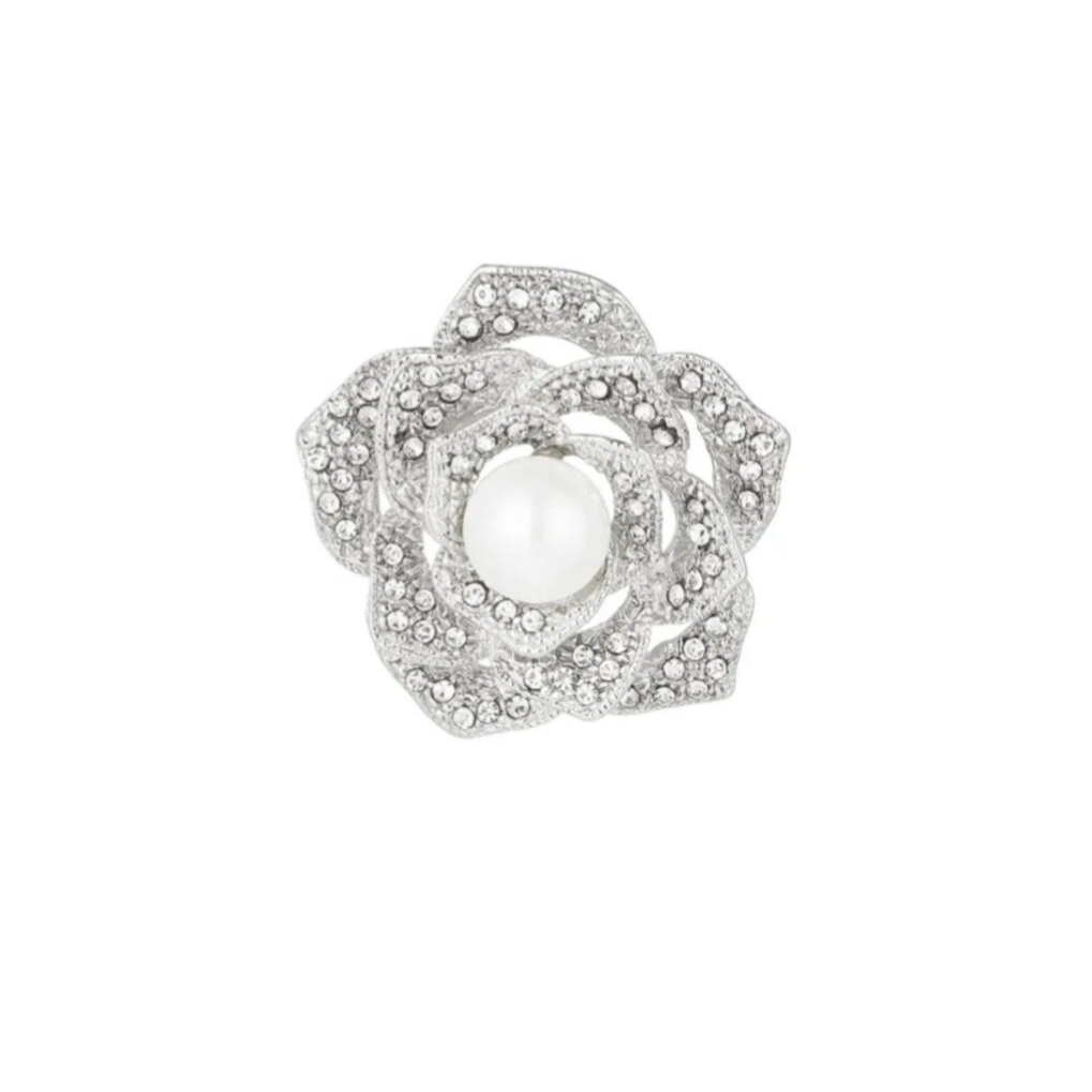 ELEGANT FLOWER broche