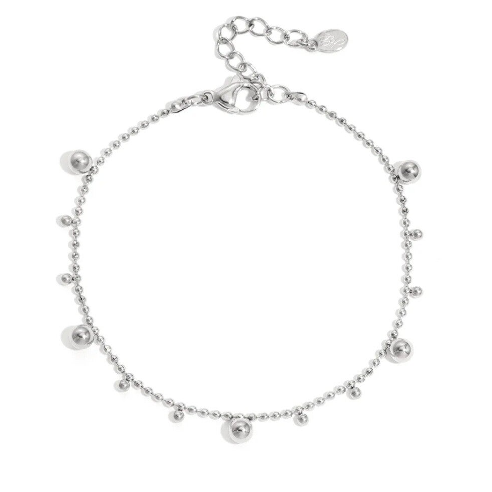 BOLLETJES armband-Zilver