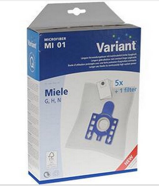 Variant Microfiber MIELE type G, H, N stofzuigerzakken (MI01)
