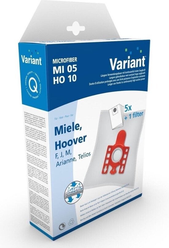 Variant Miele Hoover F J M Ariane Tlios microfiber stofzuigerzakken
