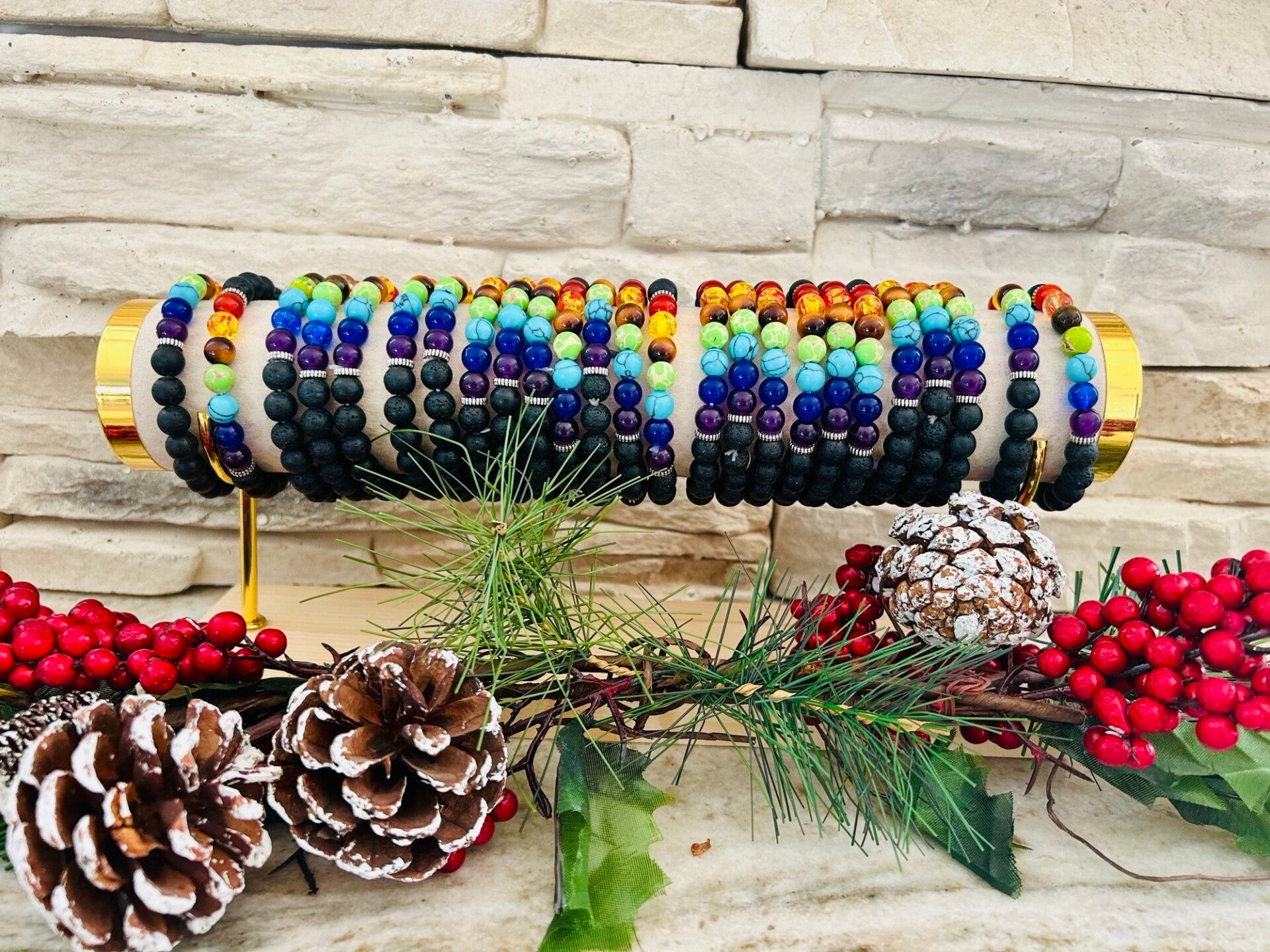 Cleansed & Reiki Infused Chakra Bracelets