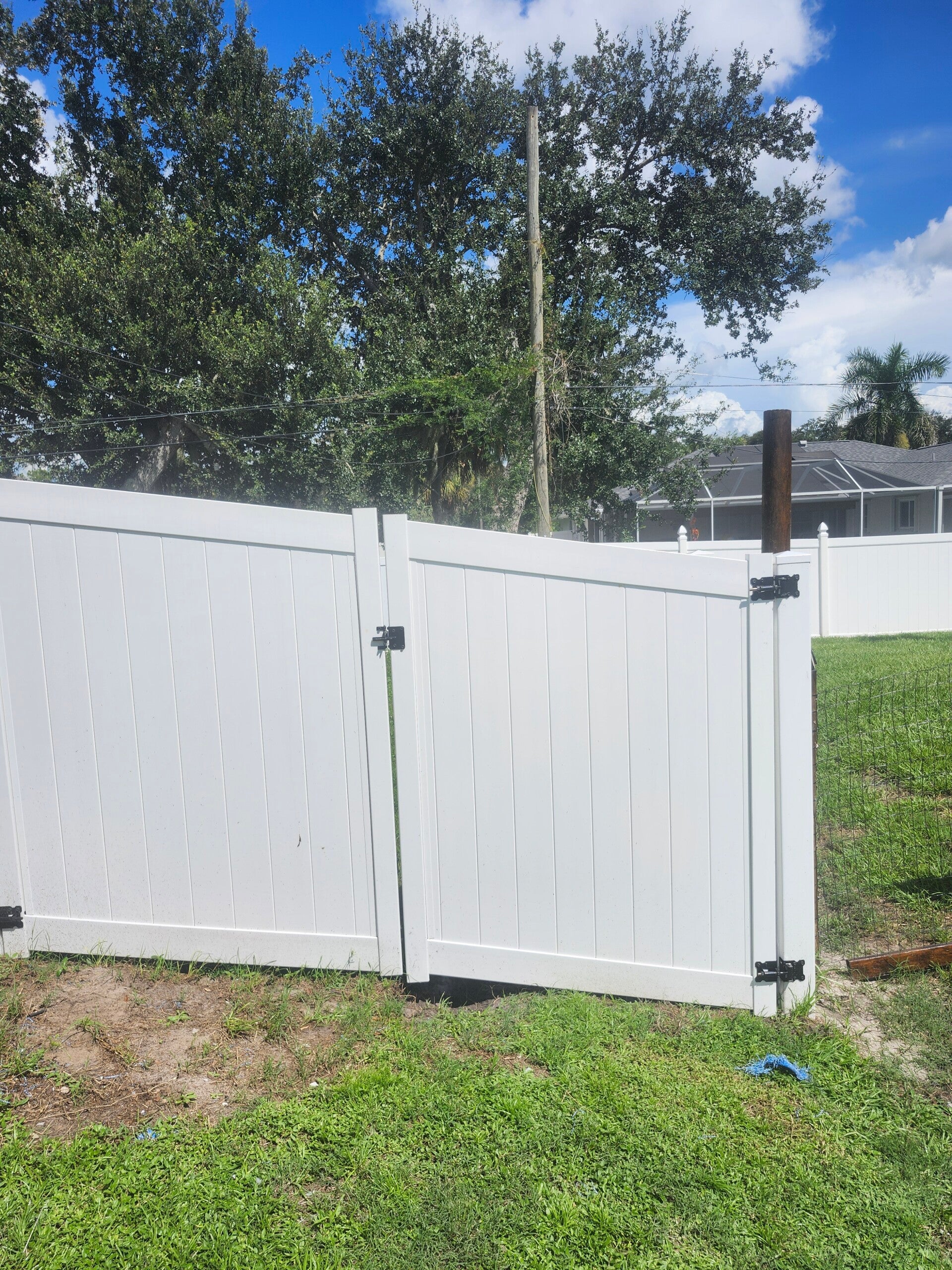 Fence de metal pvc aluminio madera y mas