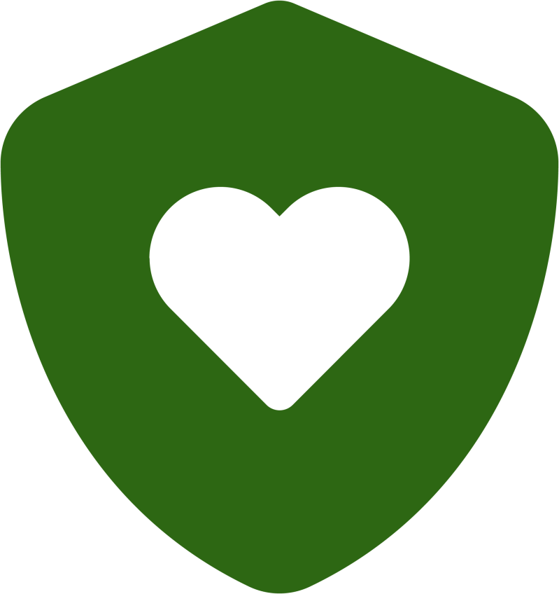 Shield with Heart Icon