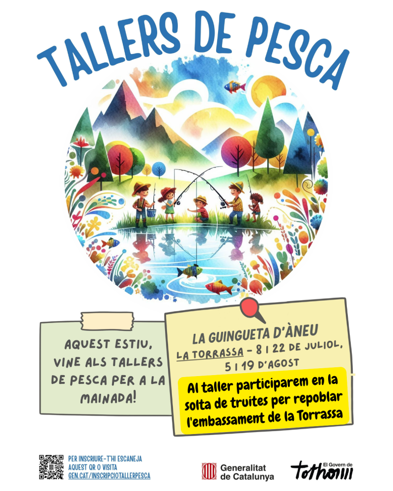 Talleres pesca truchas gratuitos