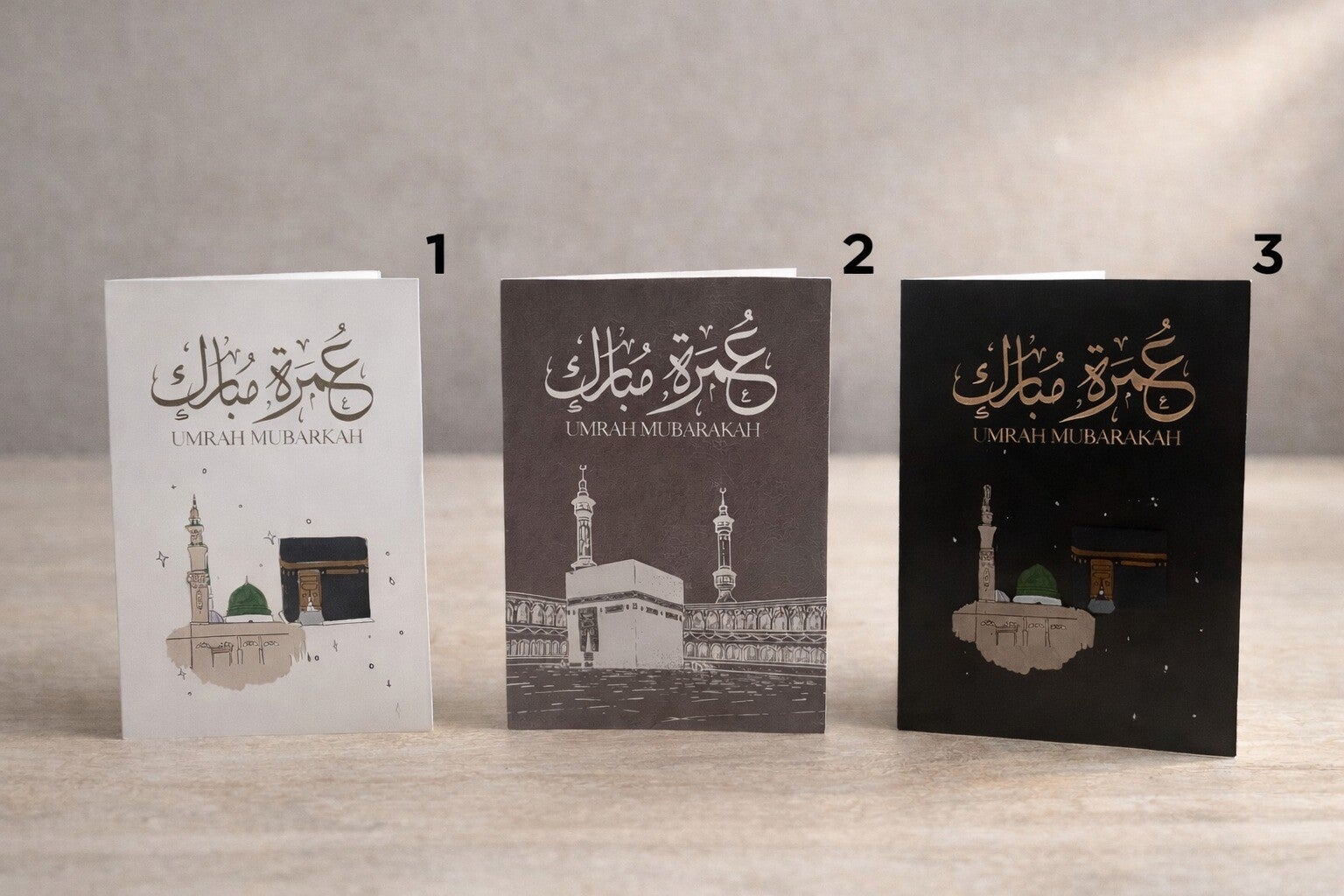 Islamitische wenskaarten (set van 5)