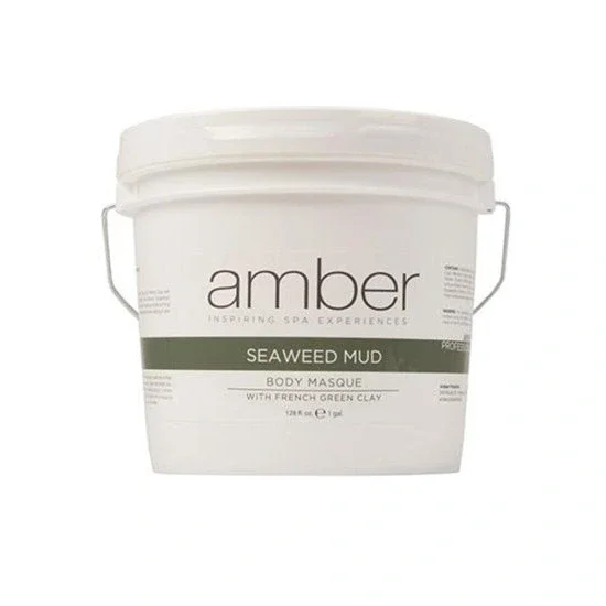 Amber Seaweed Mud with French Green Clay Body Masque 128 oz