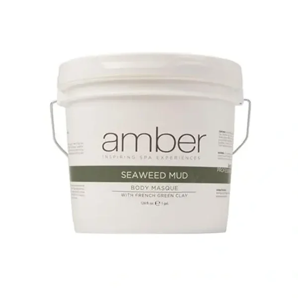 Amber Seaweed Mud with French Green Clay Body Masque 128 oz