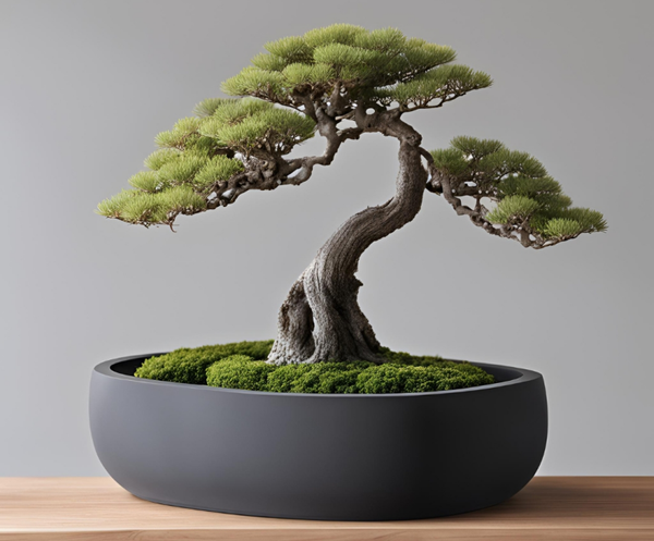 Round Bonsai Planter