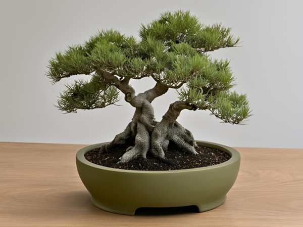 Round Bonsai Pot