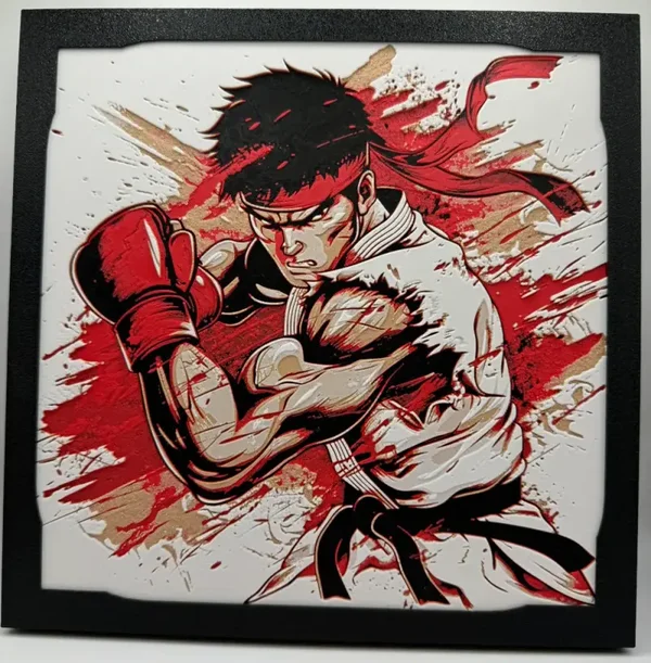 Ryu - Street Fighter Hueforge