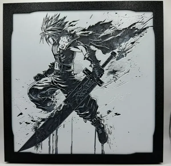 Cloud - Final Fantasy 7 Hueforge