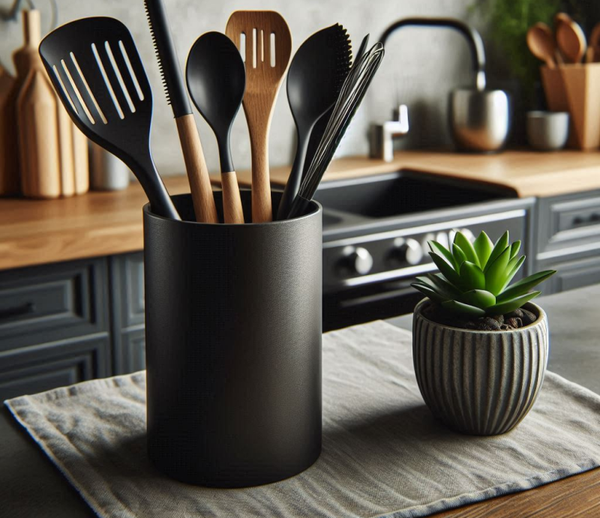Round Utensil Holder