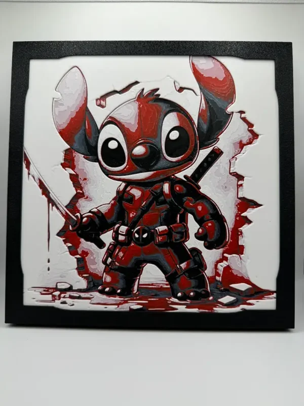 Stitch - Deadpool Cosplay Hueforge