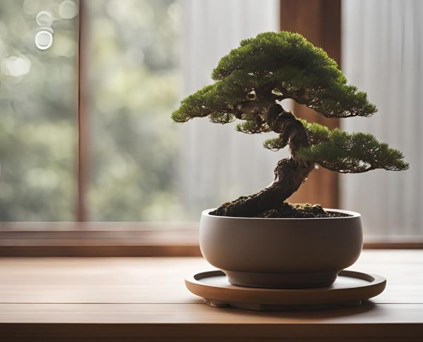 Curved Bonsai Pot