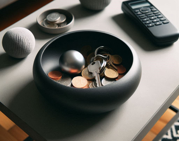 Key & Coin Bowl