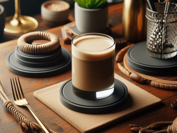 6 Minimalist Round Coasters