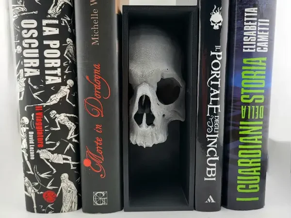 Skull Book Nook