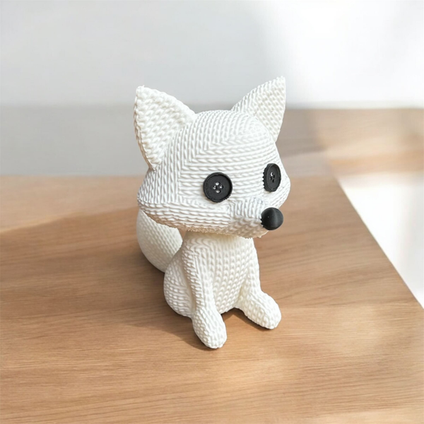 Cute Knitted Fox