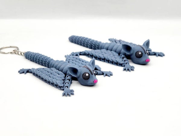 Baby Flexi Sugar Glider Keychain