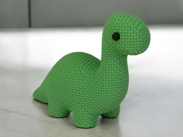 Cute Knitted Dinosaur