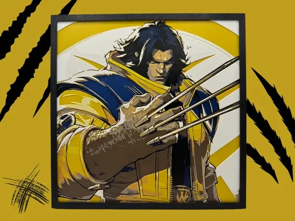 Wolverine - Marvel Rivals Hueforge