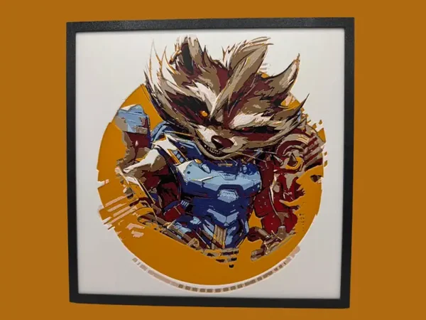 Rocket Racoon - Marvel Rivals Hueforge