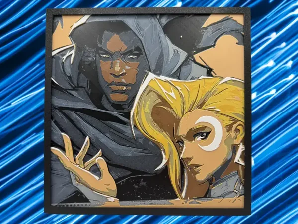 Cloak and Dagger - Marvel Rivals Hueforge