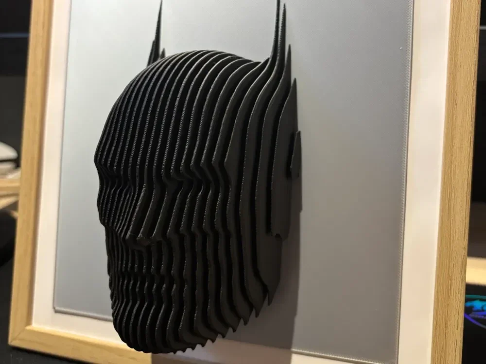 Batman Layered Sculpture