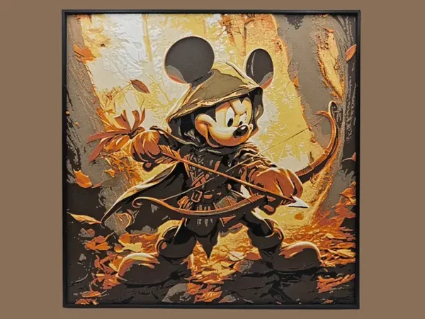 Mickey Mouse - Robin Hood Hueforge