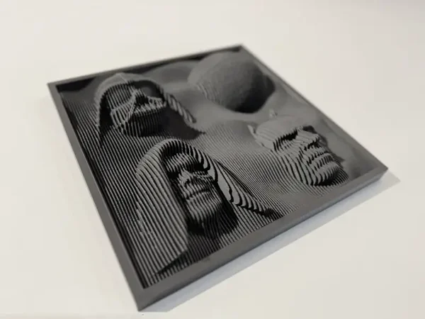 Dark Side Black Wave Layered