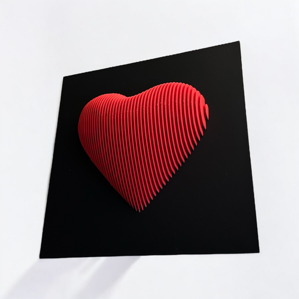 Heart Layered Sculpture