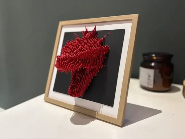 Dragon Layered Sculpture