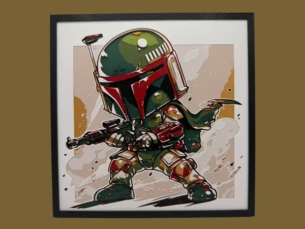 Boba Fett - Chibi Edition Hueforge