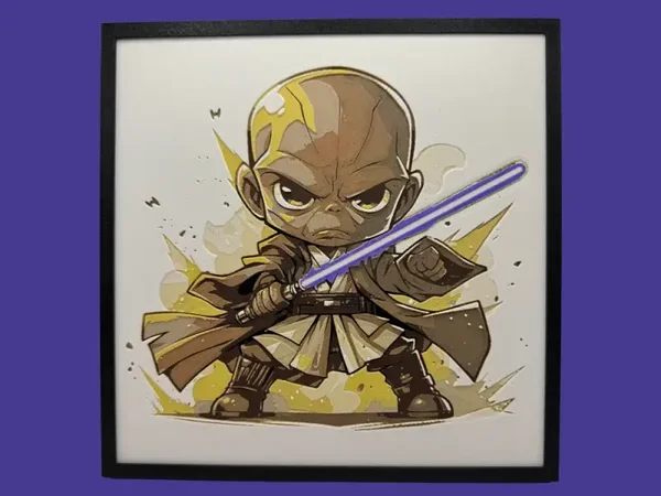 Mace Windu - Chibi Edition Hueforge