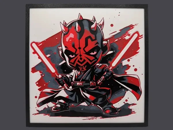 Darth Maul - Chibi Edition Hueforge