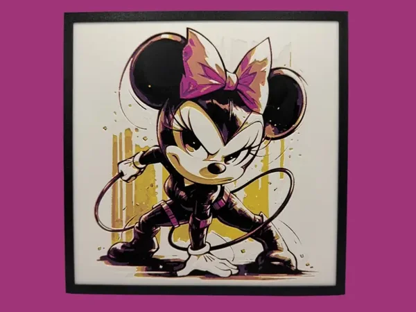 Minnie Mouse - Catwoman Cosplay Hueforge