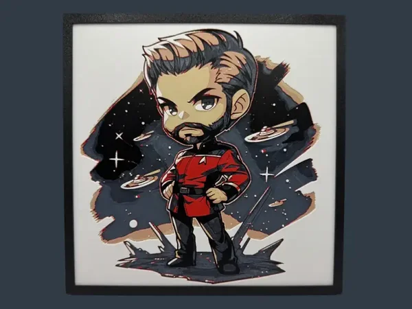 William Riker - Chibi Edition Hueforge