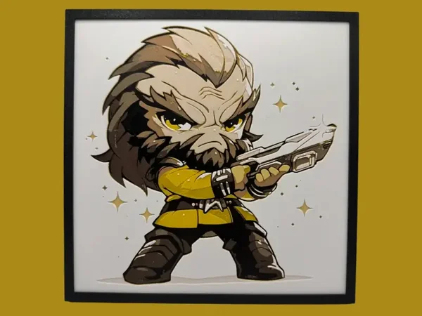 Worf - Chibi Edition Hueforge
