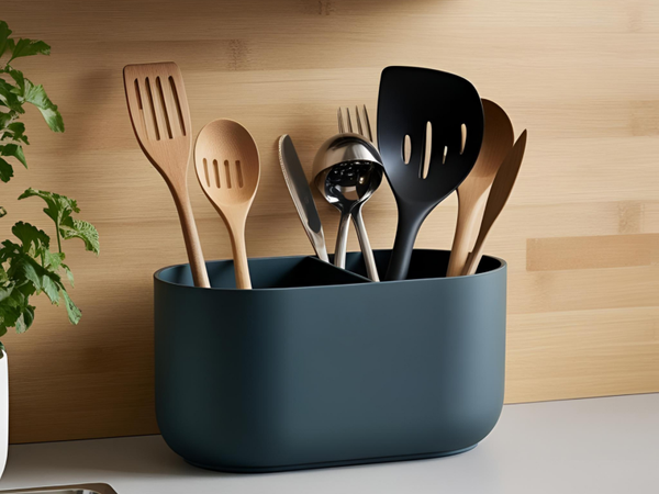 Double Utensil Holder