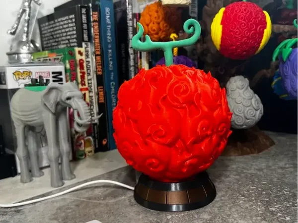 Mera Mera Devil Fruit Lamp