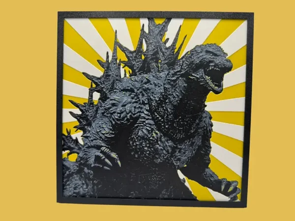 Godzilla - Minus One Hueforge